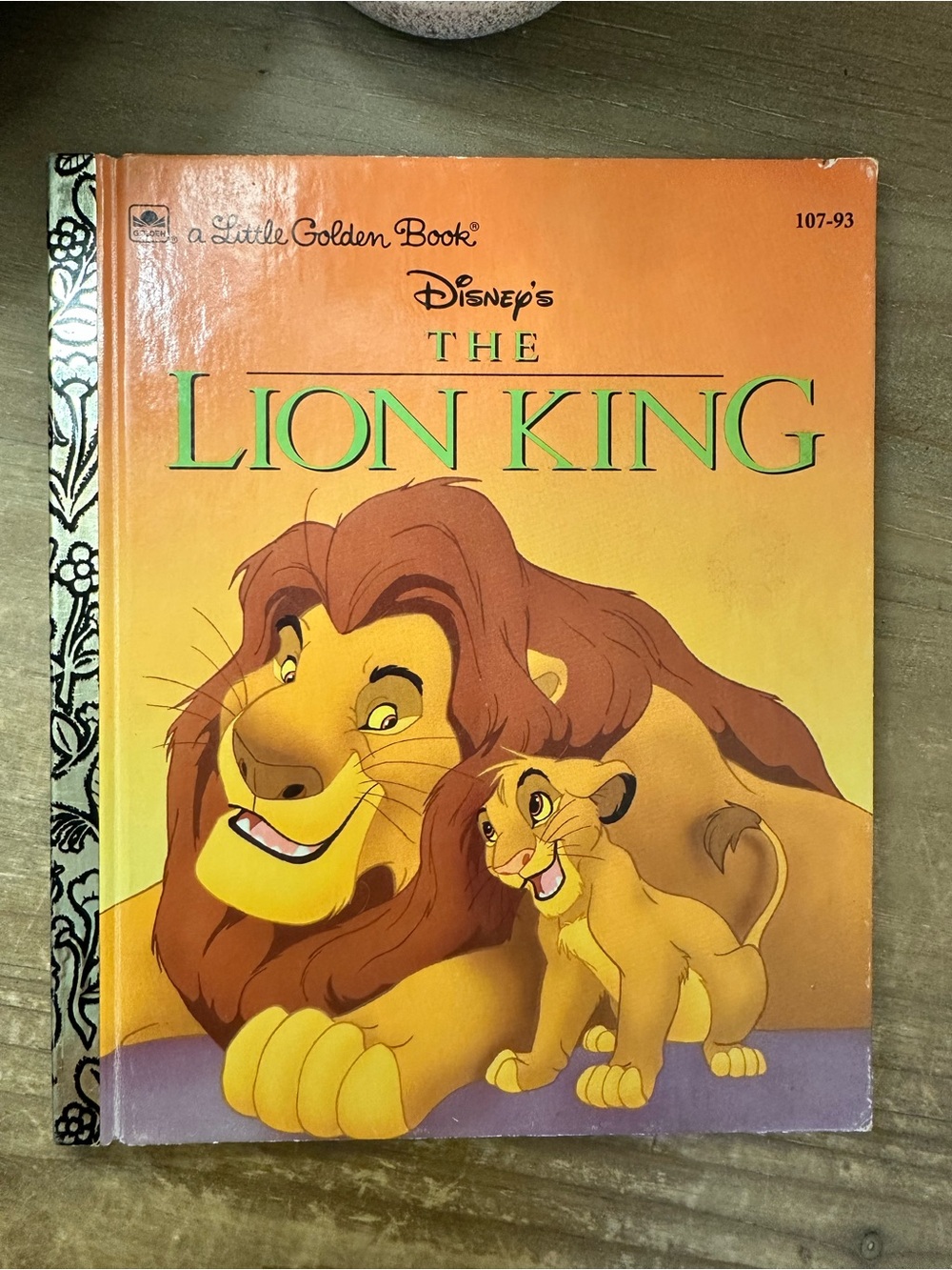 Walt Disney's The Lion King A Little Golden Book 1994 Vintage